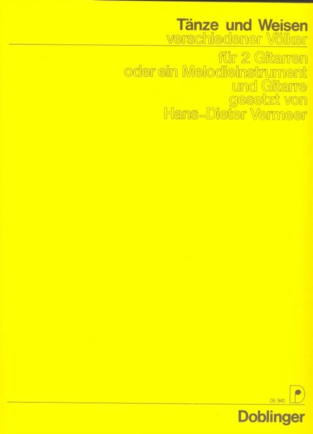 Tänze und Weisen verschiedener Völker